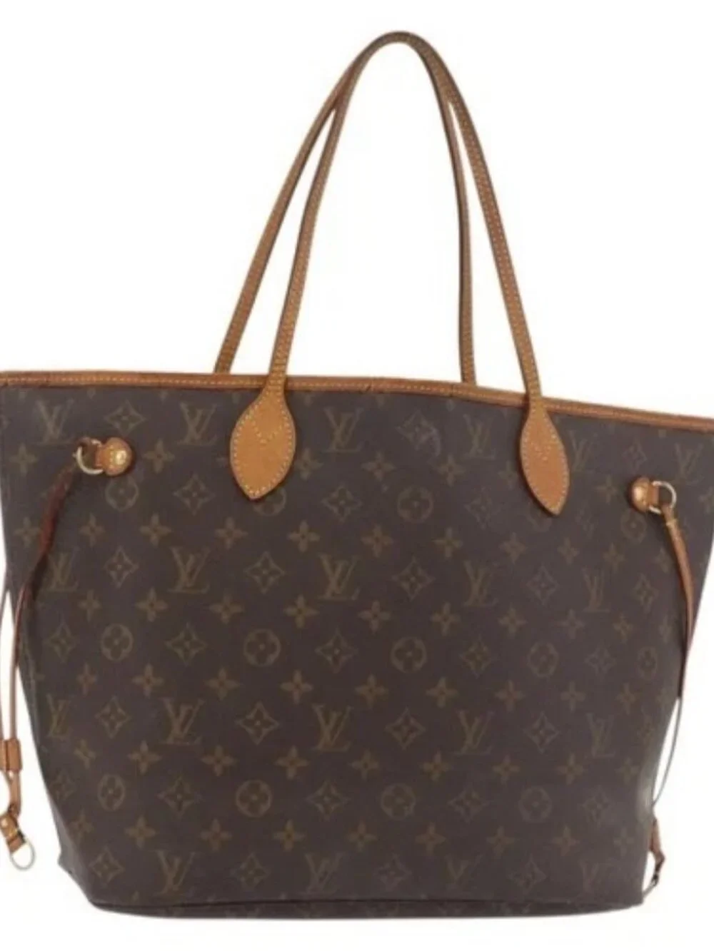 LOUIS VUITTON Monogram Neverfull MM Tote Bag M40156 LV Auth ka3917